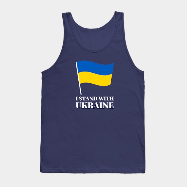 I stand with ukraine Tank Top by aspanguji